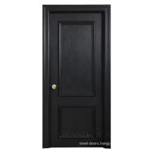 Powder coated pure 100% solid wood narra wood door design from China